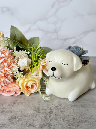 White Lab Pot