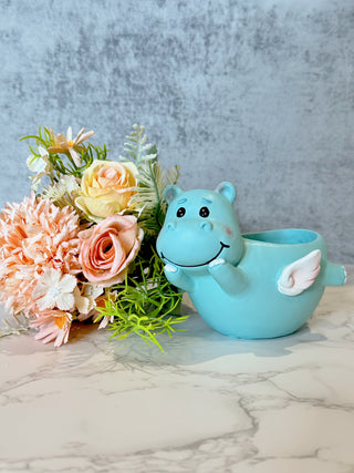 Flying Hippo Pot
